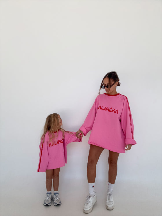 Adult Kalimera Pullover- Pink