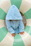 Kalimera Hooded Towel- Blueberry Milk