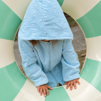 Kalimera Hooded Towel- Blueberry Milk