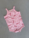 Pink Agapi Mou Terry Romper