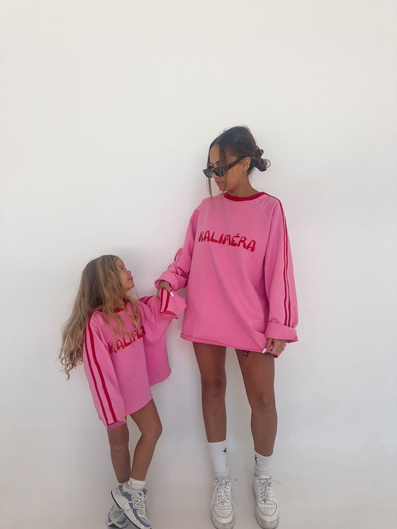 Adult Kalimera Pullover- Pink