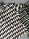Choc Mustard Stripe Rugby Long Sleeve