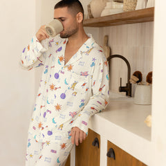 Greco Disco Pyjamas Mens