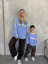 Adult Kalimera Pullover- Blue