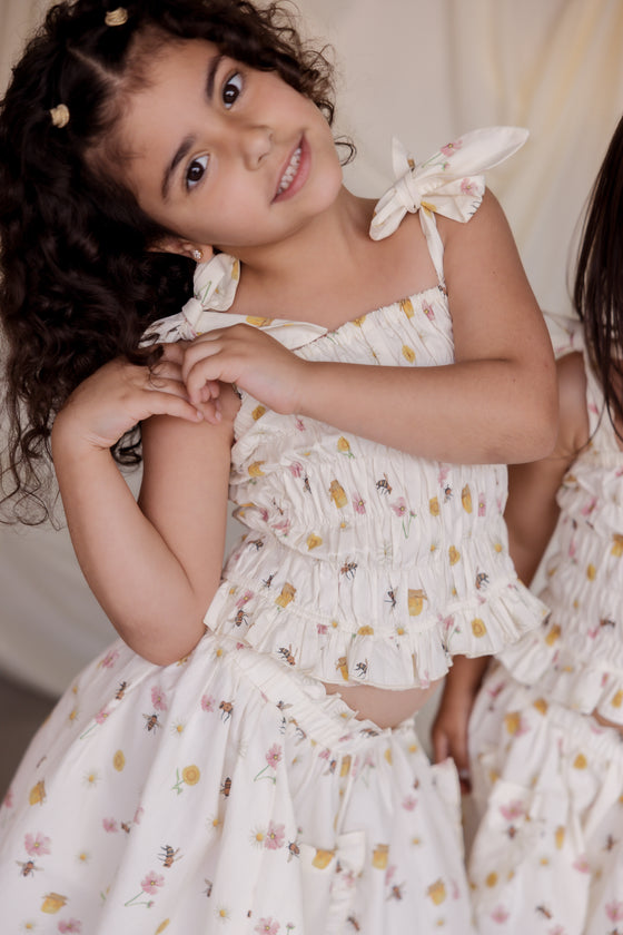 Meli Top & Skirt Set