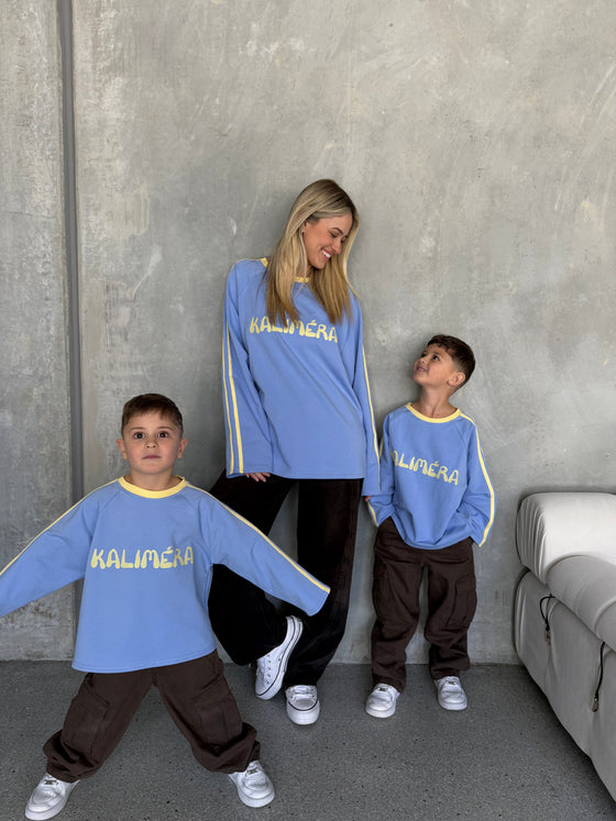 Adult Kalimera Pullover- Blue