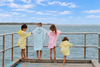 Kalimera Hooded Towel- Blueberry Milk