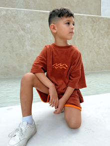  Choc Orange Terry Set