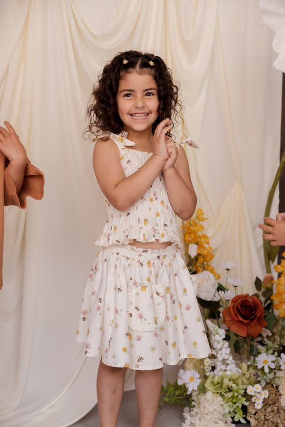 Meli Top & Skirt Set