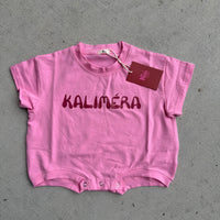 Kalimera Romper- Hot Pink