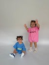 Kalimera Romper- Hot Pink