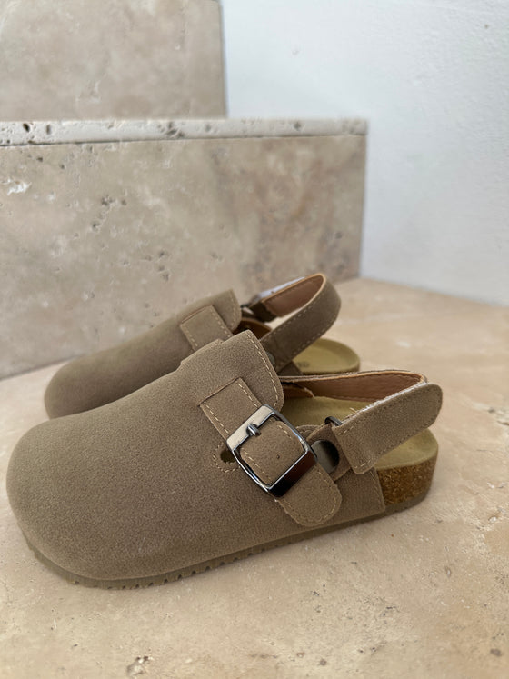 Boston Clog Taupe