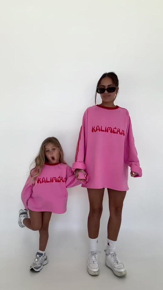 Adult Kalimera Pullover- Pink